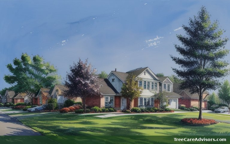 Neighborhood street view in Wescosville, PA