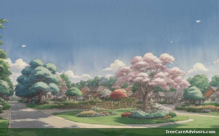 Neighborhood street view in Farragut, TN