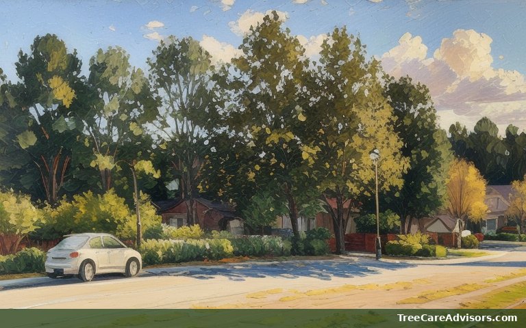 Neighborhood street view in Cinco Ranch, TX