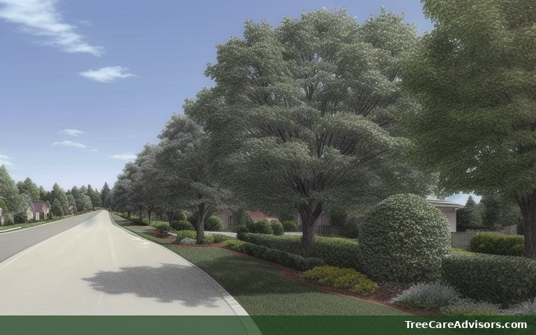 Neighborhood street view in Fair Oaks Ranch, TX