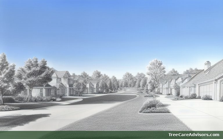 Neighborhood street view in West Bountiful, UT