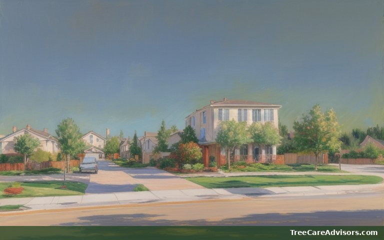 Neighborhood street view in Enterprise, UT