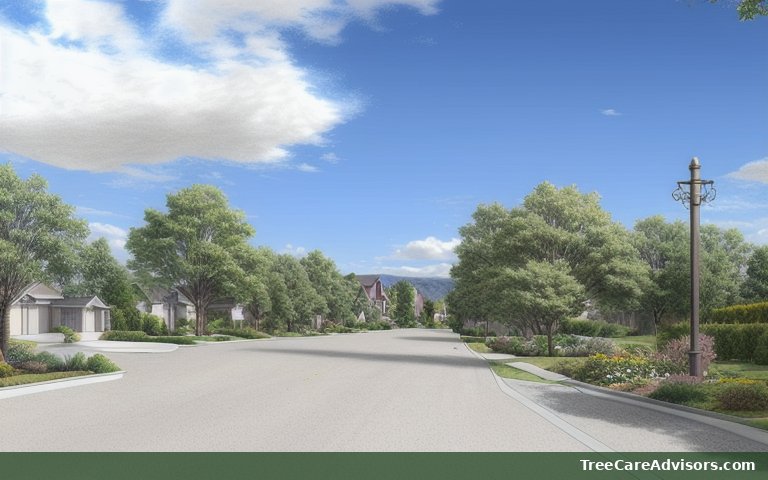 Neighborhood street view in Teasdale, UT