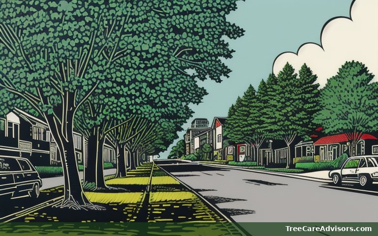 Neighborhood street view in Shelburne, VT