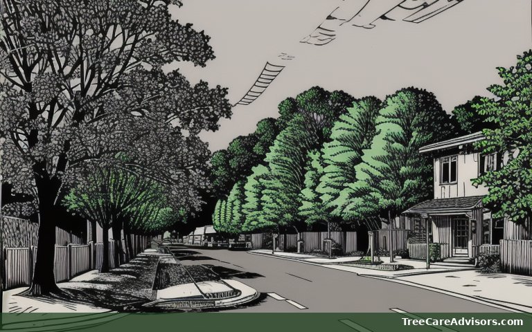 Neighborhood street view in Fairfax, VA