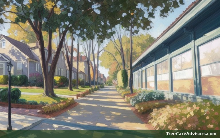 Neighborhood street view in Short Pump, VA