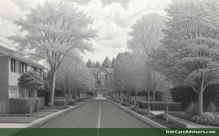 Neighborhood street view in Washington, VA