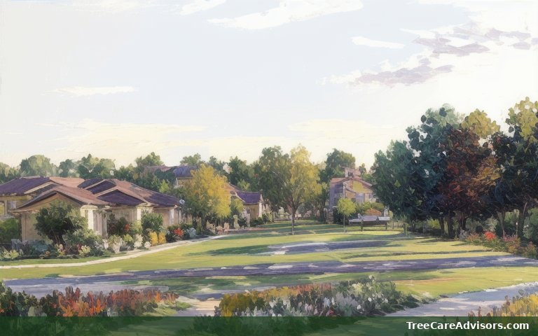 Neighborhood street view in Manson, WA