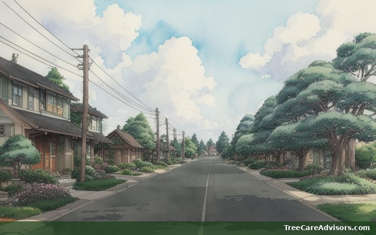 Neighborhood street view in Sunland Estates, WA