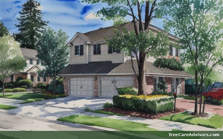 Neighborhood street view in Redmond, WA