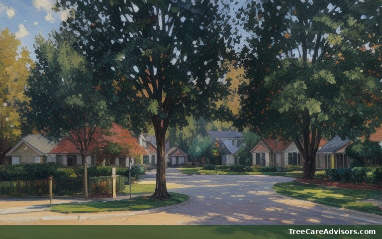 Neighborhood street view in Enumclaw, WA