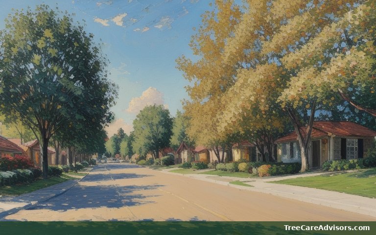 Neighborhood street view in Custer, WA