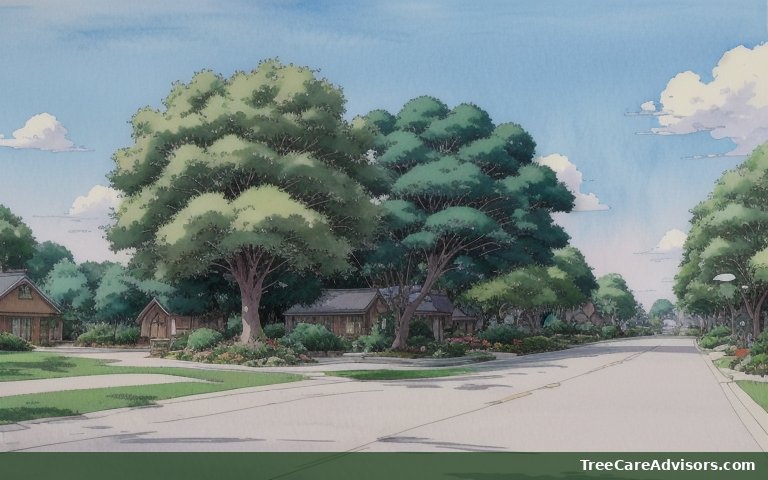 Neighborhood street view in Dyckesville, WI