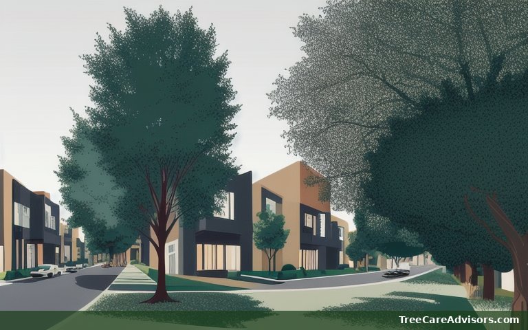 Neighborhood street view in Turnerville, WY