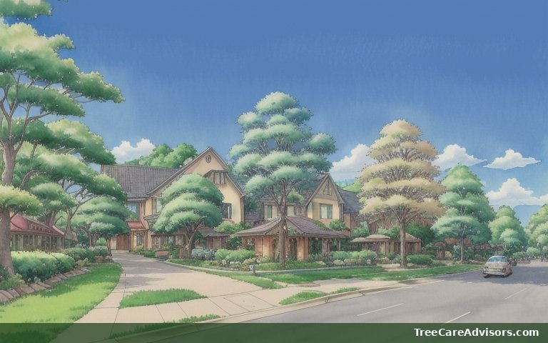 Neighborhood street view in Hoback, WY